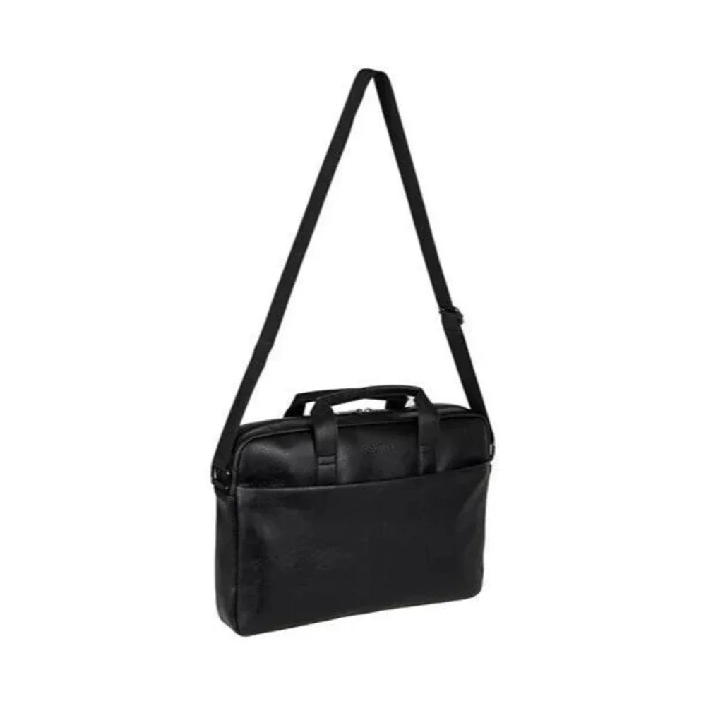 Kenneth Cole Reaction Modern Dilemma Pebbled Faux Leather 15.6